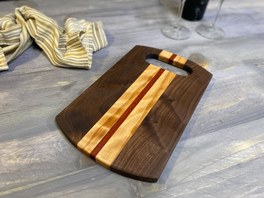 Cutting Board (Walnut, Birch, Paduk)